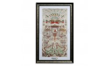 กรอบรูป-ตัวอักษรจีน-ภาพสไตล์จีนภาพวาดวัดจีน